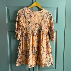 Girls size large dress has only been worn one time!